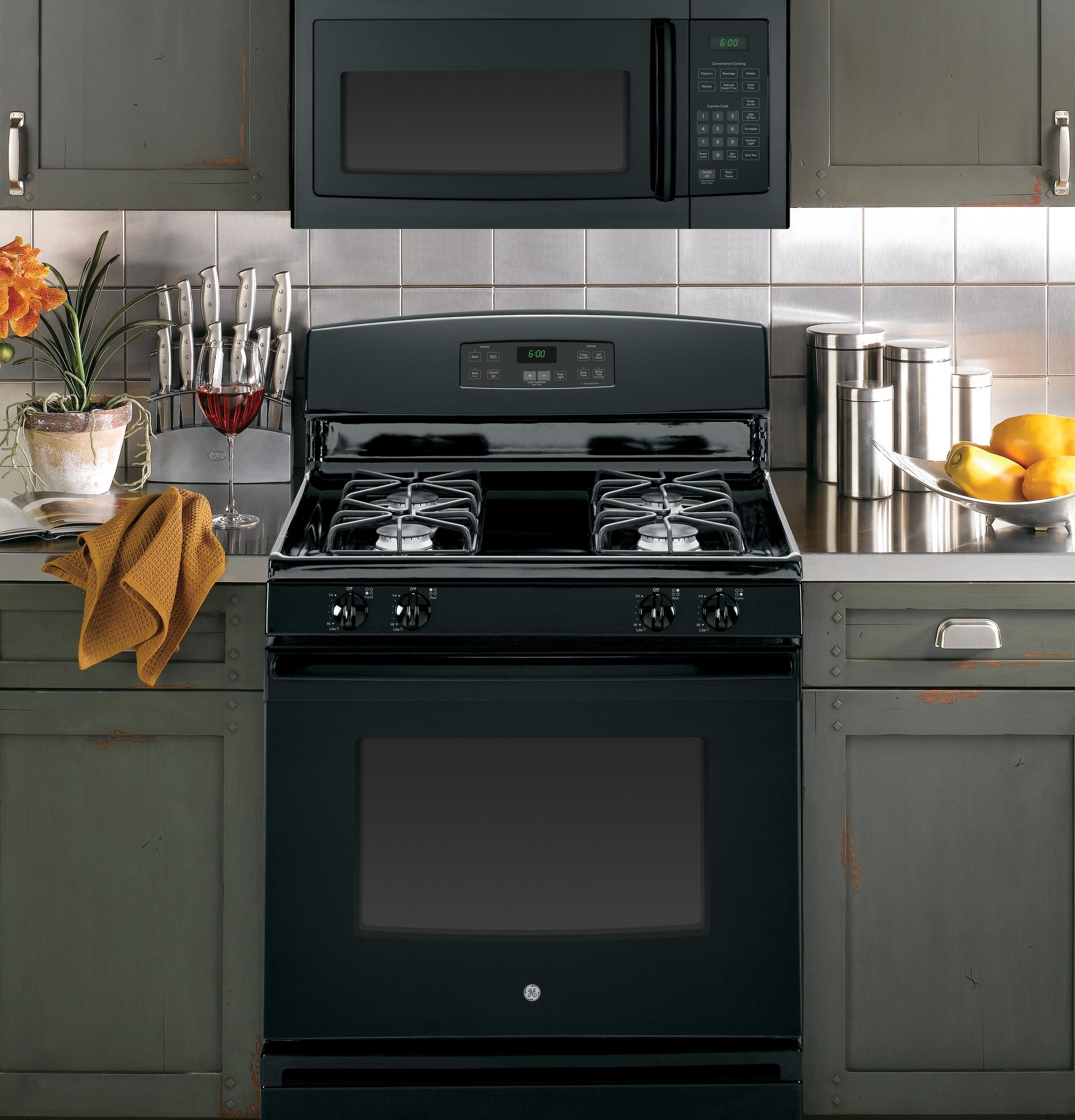 GE Appliances 1.6 Cu. Ft. OvertheRange Microwave Oven with